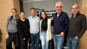 Chang Sung Kim cont&oacute; su historia de vida en el piso de Radio Rivadavia