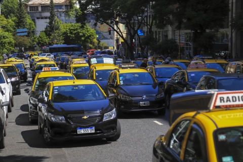 Jorge García: "Los taxistas competimos contra una plataforma que es un monstruo"
