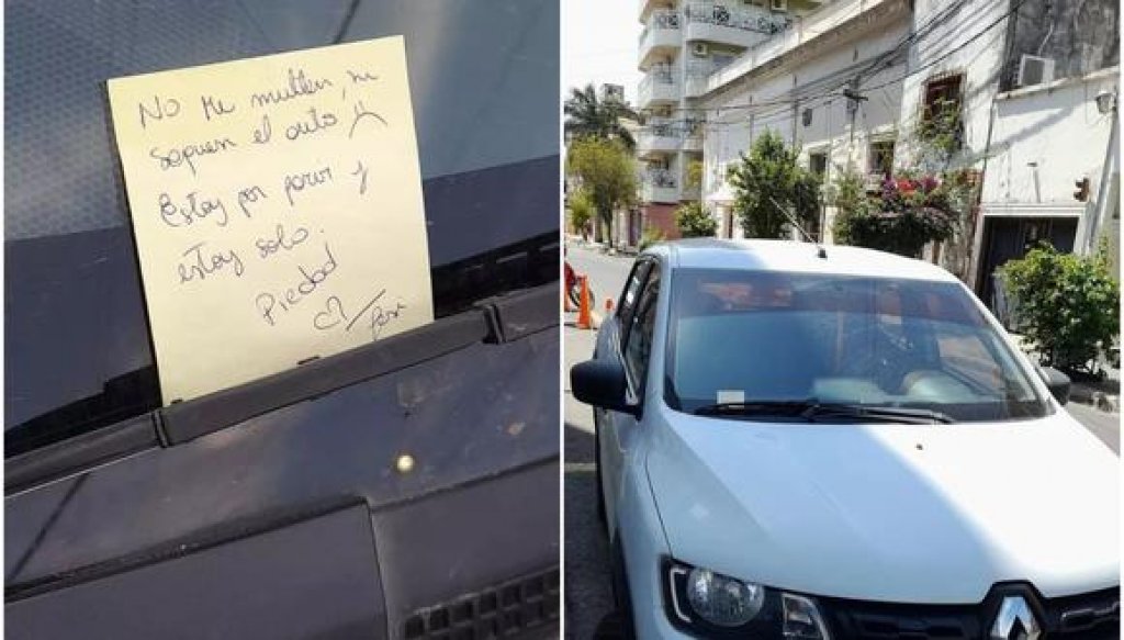 “No me multen, estoy por parir”: el pedido de una embarazada tras dejar su auto mal estacionado