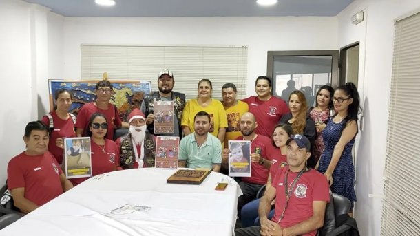 Lanzan la segunda Motopapanoeleada para alegrar a los chicos y alentar el espíritu navideño