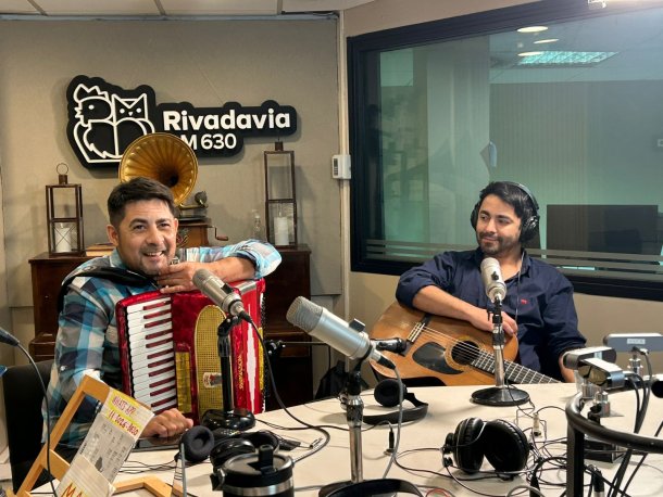 ¡Chamamé en vivo en el estudio!