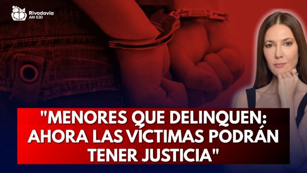 "Menores que delinquen: ahora las víctimas podrán tener justicia"