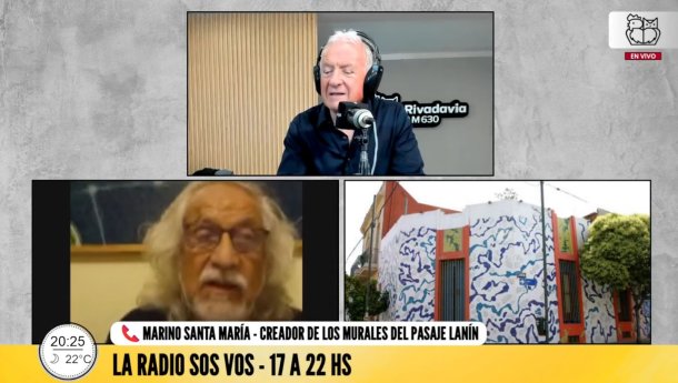 Charlamos con "el Quinquela Martín de Barracas"