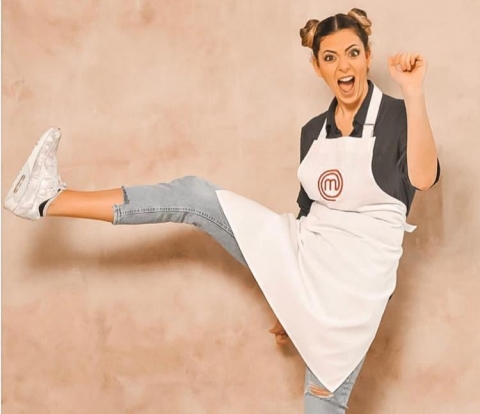 Belu Lucius: "Estoy recontra disfrutando mi participación en MasterChef"
