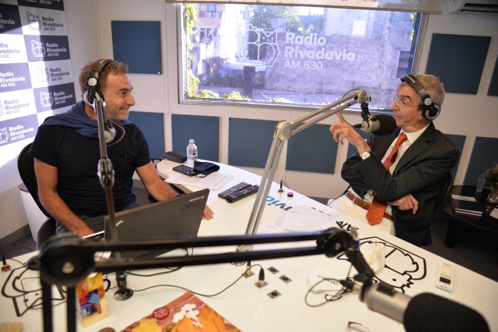 Reviví el pase entre Nelson Castro y Luis Majul. 
