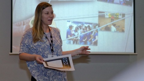 Natalí Schejtman presenta su libro 'Pantalla Partida'