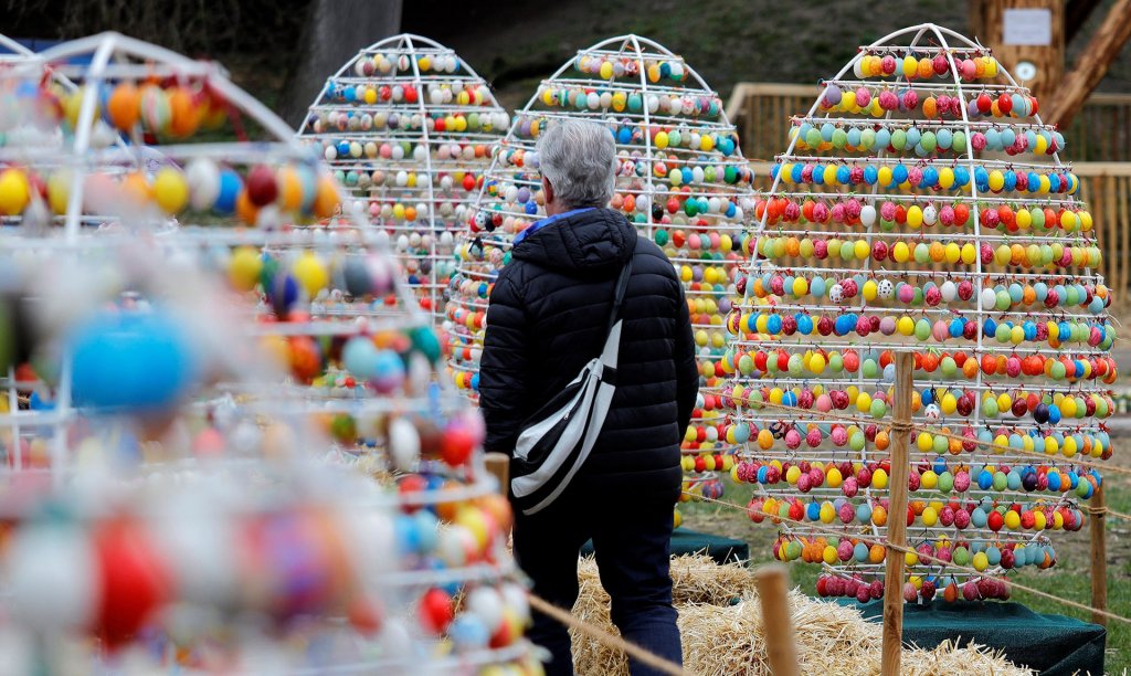 Como se viven las pascuas los peregrinos