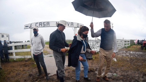 Leonor Barbero Marcial de Etchevehere: "La gente está poniendo candados en las estancias porque no saben cuándo los van a invadir"