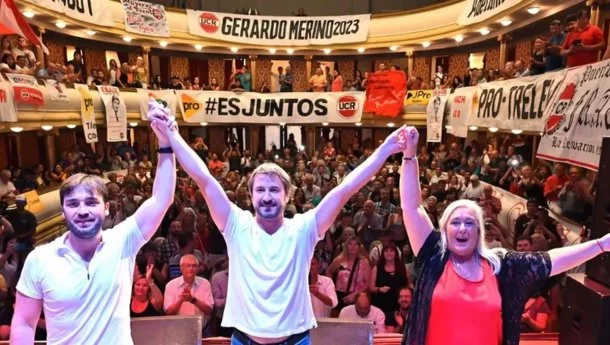 Gerardo Merino, ganador de la interna de JxC en Trelew: "Lamento que Morales no me haya llamado"