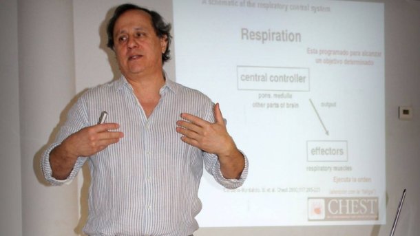 Dr. Guillermo Montiel: “Solamente uno de cada cuatro pacientes iba a necesitar realmente al respirador”.