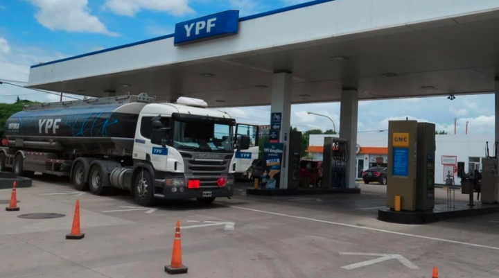 YPF aumenta el precio de las naftas y el gasoil entre 6 y 7%