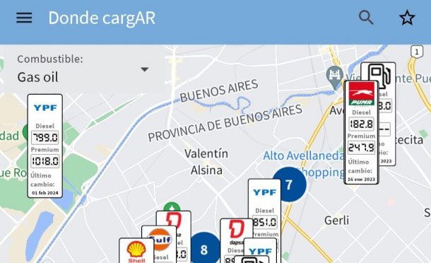 Donde CargAR: cómo funciona la app gratuita para saber dónde cargar el combustible más barato