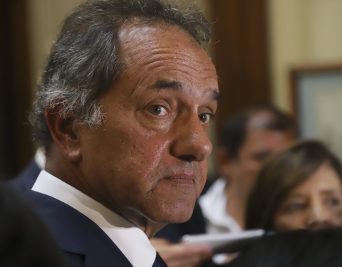Daniel Scioli: "Brasil volvió a ser el primer socio comercial de la Argentina"