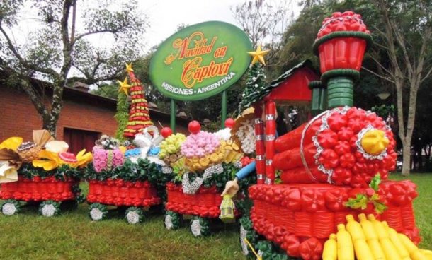 Marta Werle: "Hace 14 años que trabajamos con el decorado de Navidad en Capioví"
