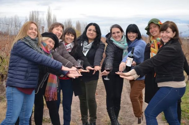María Elena Salomón: "La Asociación nace como una especie de ayuda o colaboración, después surge la idea de hacer un vino"