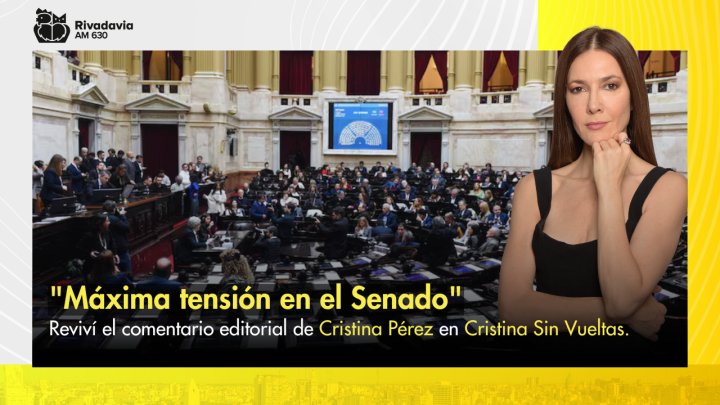 "M&aacute;xima tensi&oacute;n en el Senado"