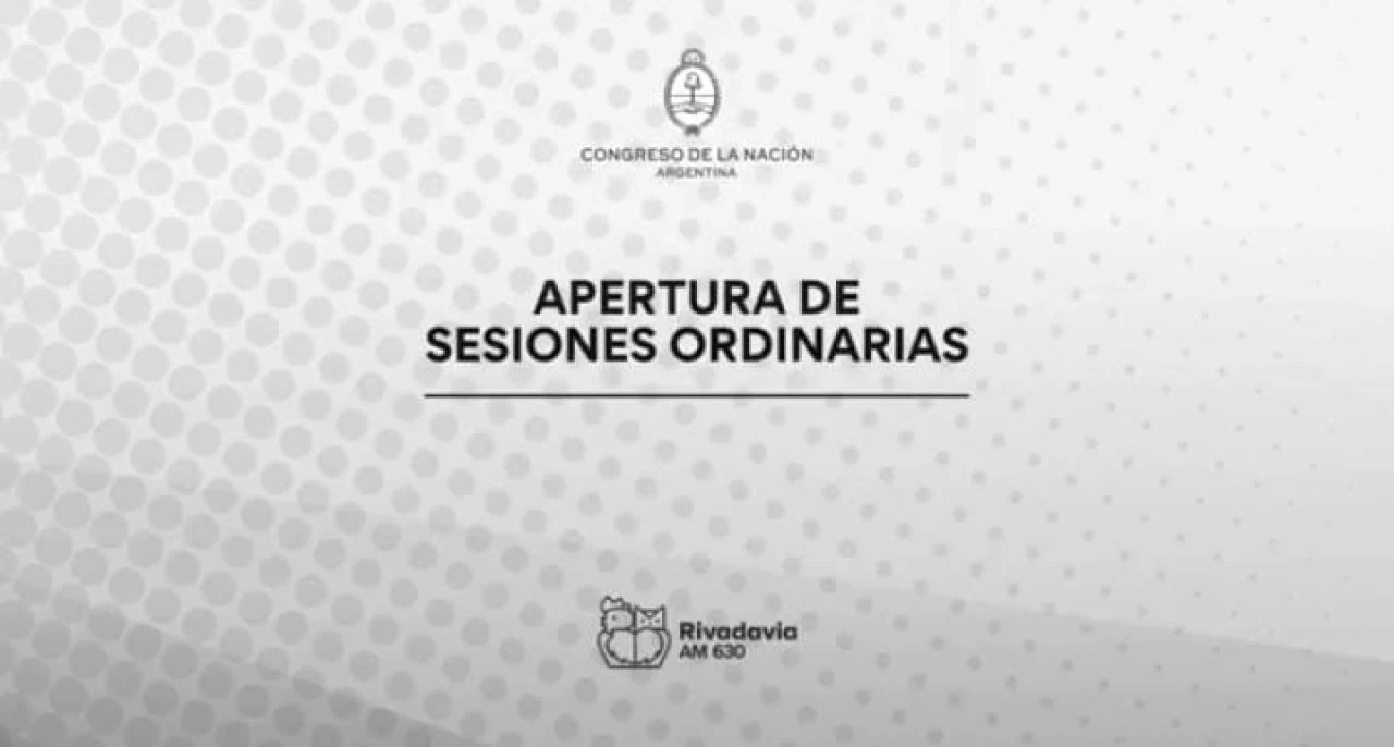 Programa especial: Apertura de sesiones ordinarias en el Congreso ...