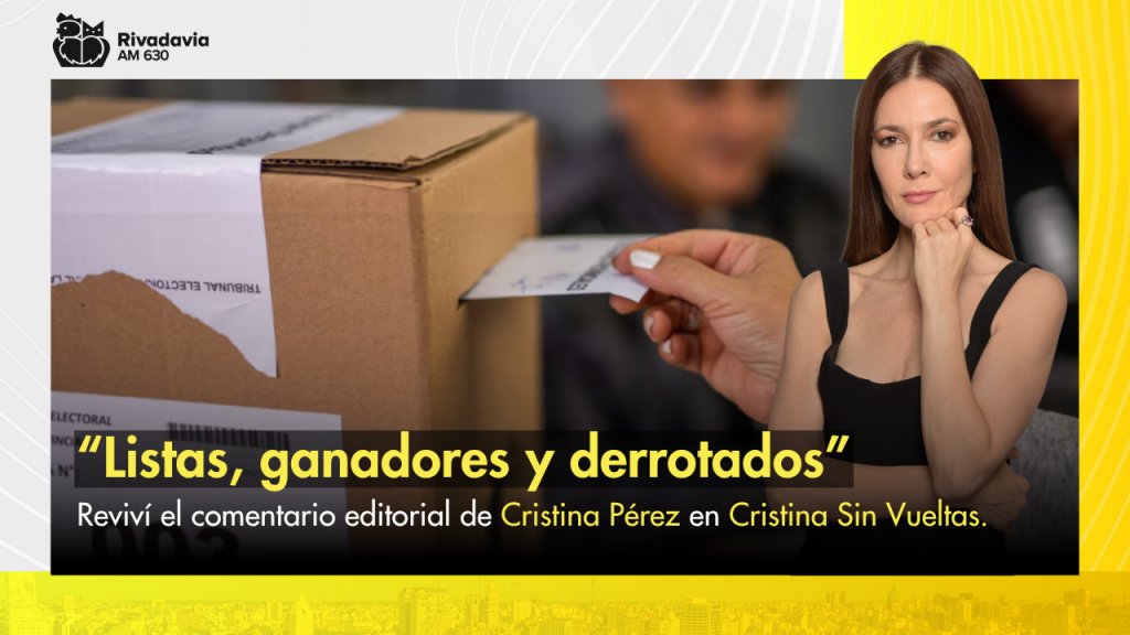 "Listas, ganadores y derrotados"