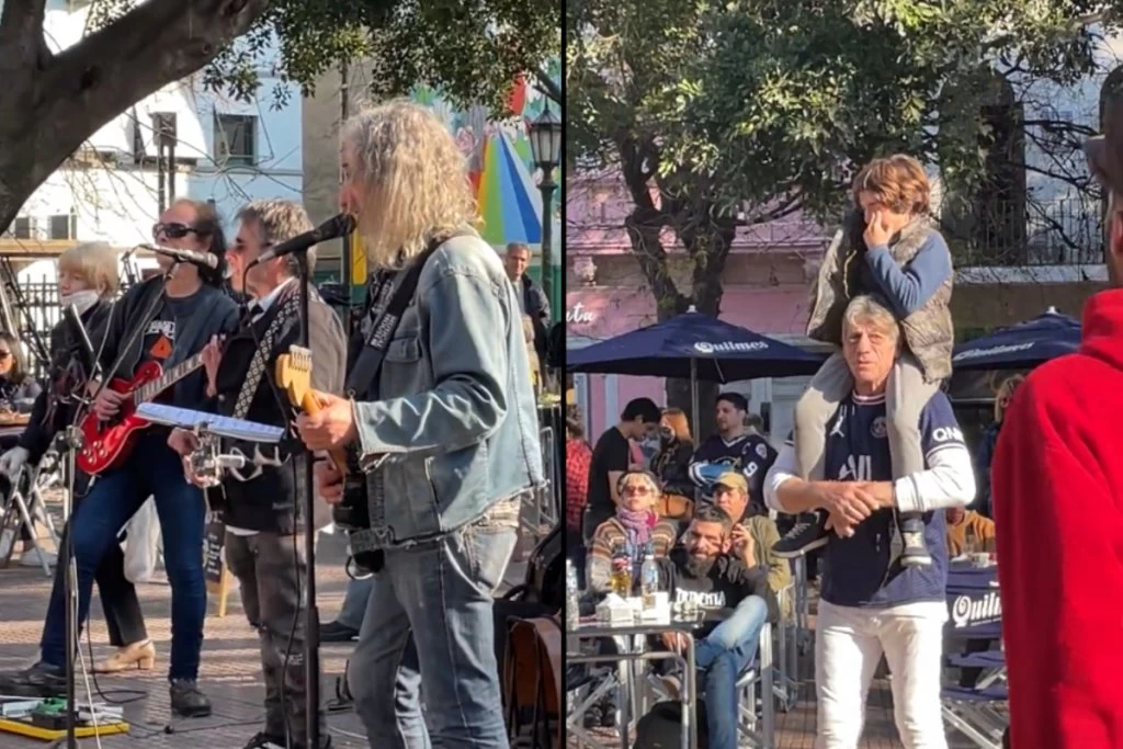 Un niño se perdió en San Telmo y lo ayudaron a encontrar a su padre: “Eduardo, vení a buscar a Juan Cruz”