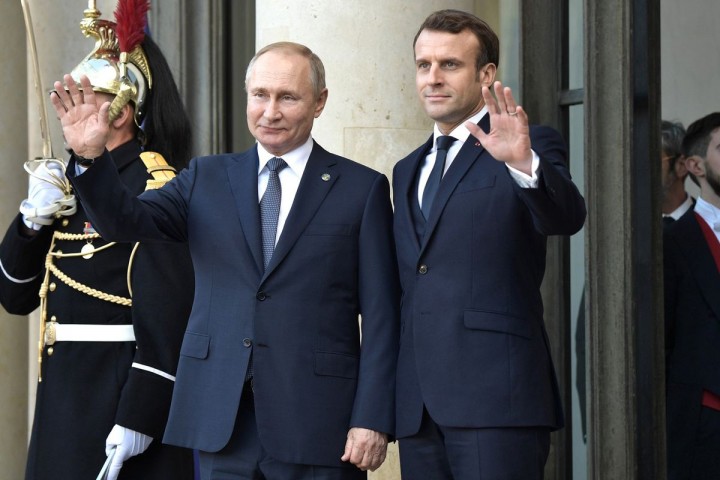 Macron reveló que Putin tomará el control de toda Ucrania si no aceptan sus peticiones