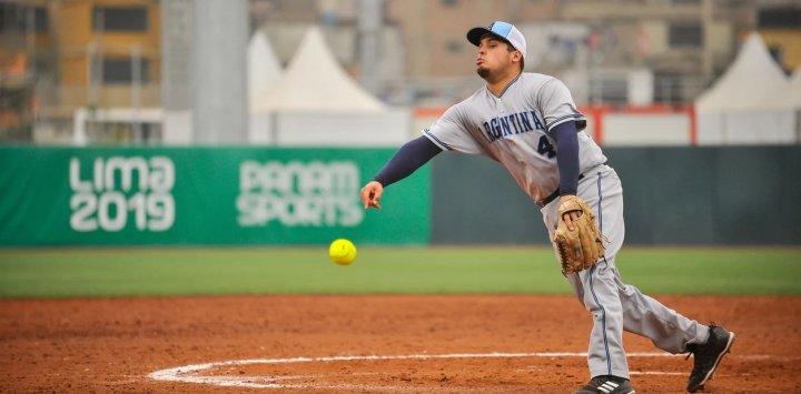 Huemul Mata, el n°1 del ranking de softbol e integrante de la selección Argentina