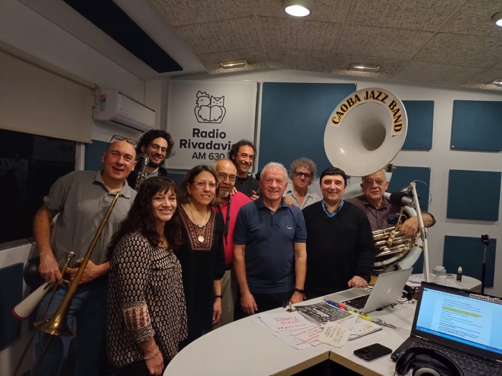 La Caoba Jazz Band en vivo en La Radio Sos Vos