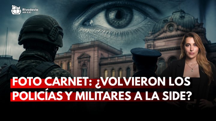 Foto Carnet: “¿VOLVIERON LOS POLICÍAS Y MILITARES A LA SIDE?”