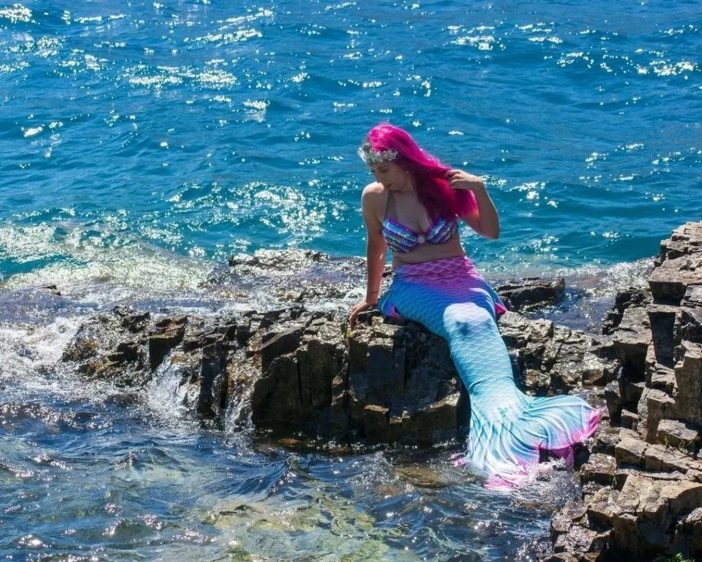 Paula Olmedo, la "sirena del Sur": "Lo hago por diversión y es más bien un hobby"