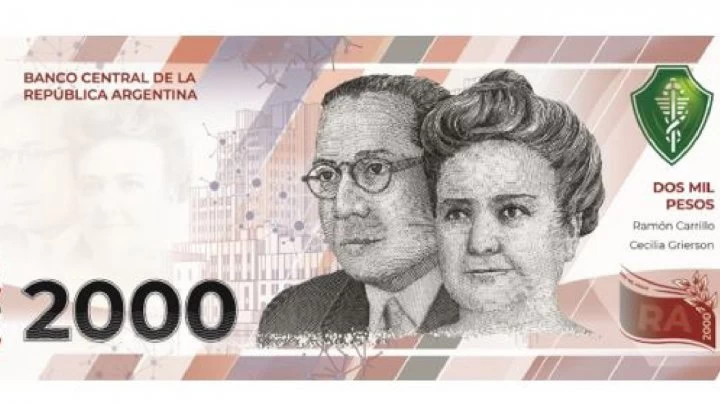 Las medidas de seguridad para darse cuenta si el billete de $2000 es falso o no