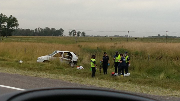 Accidente fatal en la Ruta 2: hay cinco muertos