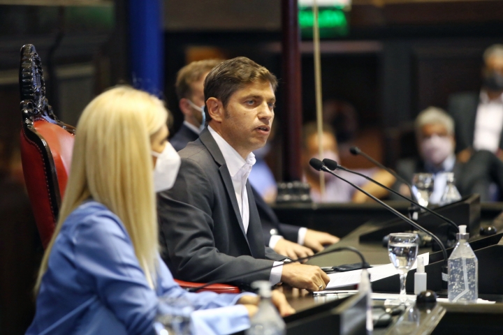 Axel Kicillof inauguró las sesiones ordinarias en la Legislatura provincial