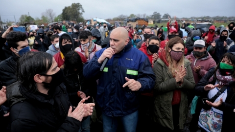 Claudio Dellecarbonara: "Kicillof mandó a la policía de Berni a reprimir"