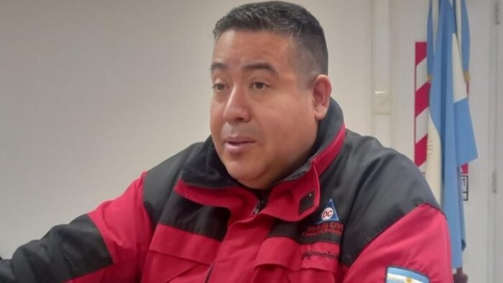 Sebasti&aacute;n Barrionuevo: "Hay alerta roja por vientos extremos en La Patagonia"