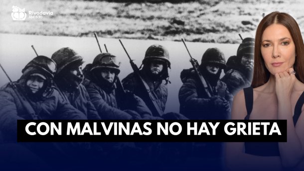 "Con Malvinas no hay grieta"
