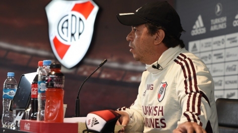 Marcelo Gallardo: "Vamos a pararnos en Brasil de la manera que lo hacemos siempre"