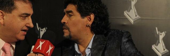 Julio Chiappetta revivió la última nota de Diego Maradona
