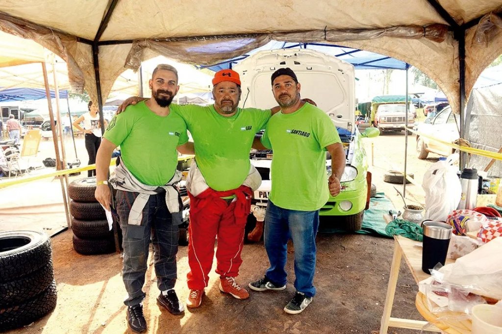 Cristian Velázquez, el piloto que chocó, estuvo 25 días en coma y ahora volvió al rally