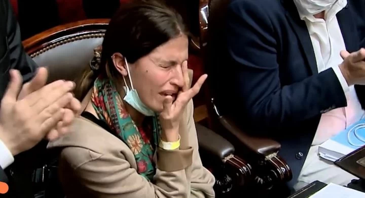 Una diputada fue a la sesión a pesar de la muerte de su bebe: &quot;Sólo cumplí con mi deber, fue movilizante&quot;
