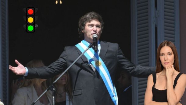 El semáforo de Milei a un año de gobierno