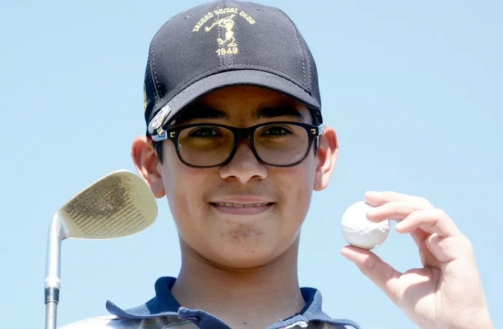 El golf, la medicina para un joven con hiperactividad