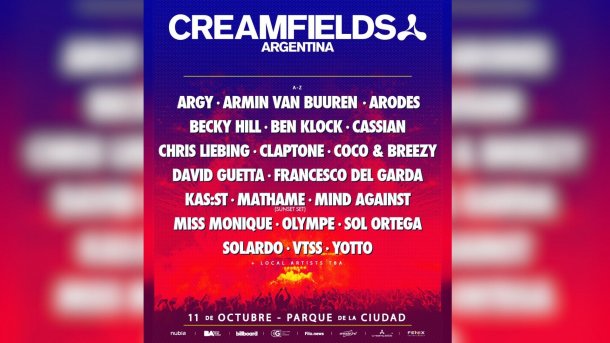 David Guetta encabeza el line up de Creamfields Argentina 2025
