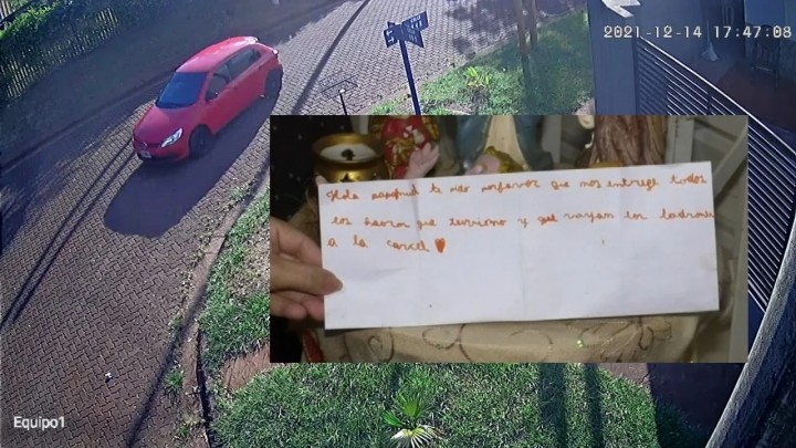 La triste carta de un niño para Papá Noel: pidió recuperar lo que le robaron a su familia