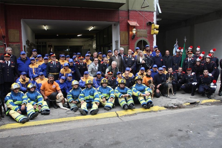 Los bomberos voluntarios de La Boca cumplen 50 mil días de trabajo solidario    