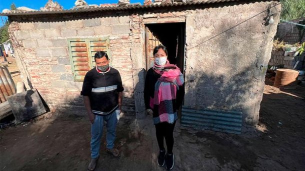 Una censista armó una colecta para ayudarlo y ahora podrá remodelar su casa