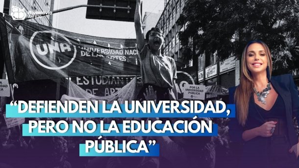 Guadalupe Vázquez: “Defienden la universidad, pero no la educación pública”
