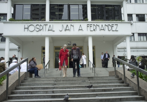 "No nos saturamos, estamos al 50%", dijo el Director del Hospital Fernández