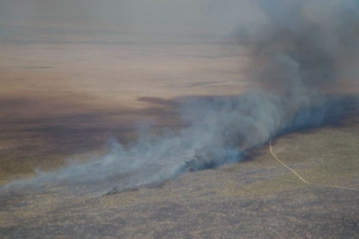 Defensa Civil declaró que el incendio en Puerto Madryn está contenido