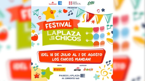 Vacaciones de Invierno: La Plaza de los Chicos vuelve al Paseo La Plaza con más de 15 espectáculos para toda la familia