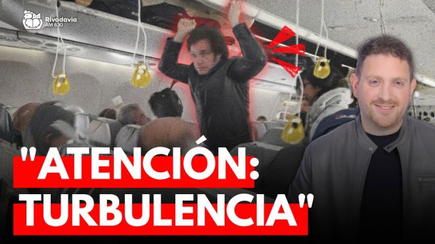 "Atención: turbulencia"