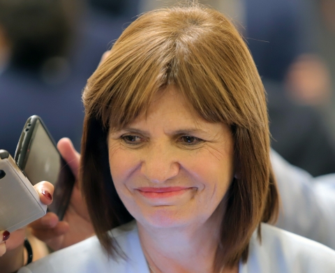 Patricia Bullrich: "Frederic quiere cambiar la historia, pero nosotros ordenamos el Sur"